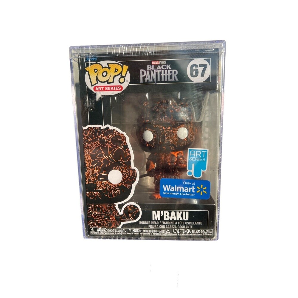 Funko Pop! Art Series Marvel Black Panther‎ M’Baku #67 Exclusive w/ hard case
